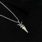 Anime Misa Amane Cosplay Necklace Halberd Pendant Necklaces Halloween Cosplay Jewelry Gifts