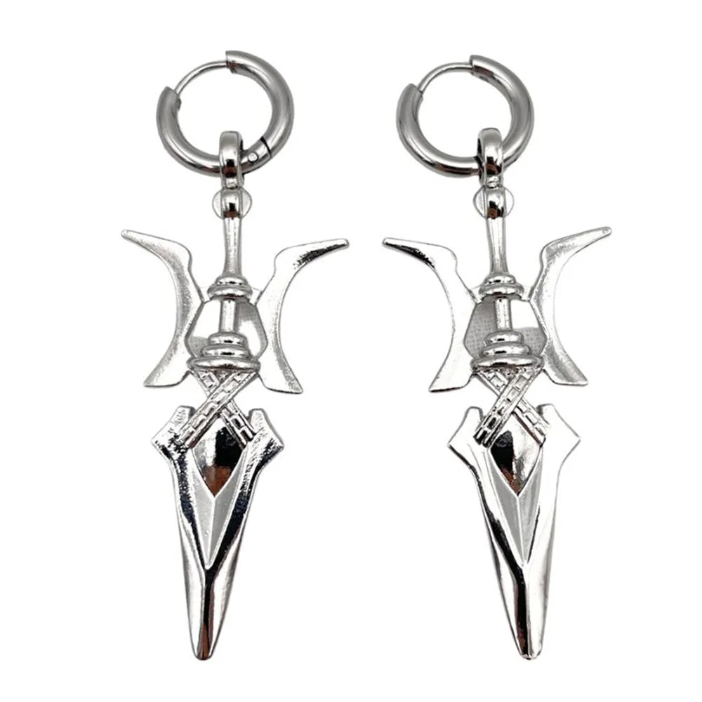 Anime Misa Amane Cosplay Necklace Halberd Pendant Necklaces Halloween Cosplay Jewelry Gifts