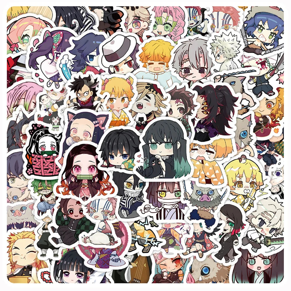 Demon Slayer Sticker Pack (60 pcs)