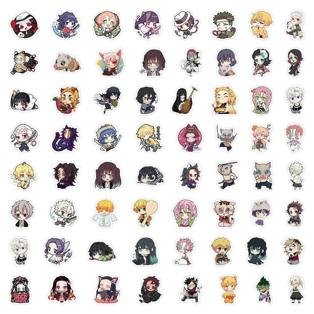 Demon Slayer Sticker Pack (60 pcs)