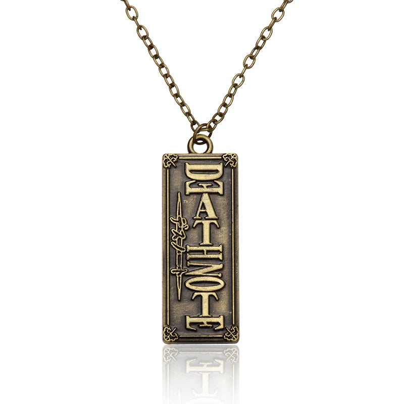 Anime Misa Amane Cosplay Necklace Halberd Pendant Necklaces Halloween Cosplay Jewelry Gifts