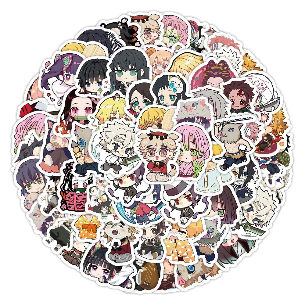 Demon Slayer Sticker Pack (60 pcs)
