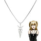 Anime Misa Amane Cosplay Necklace Halberd Pendant Necklaces Halloween Cosplay Jewelry Gifts