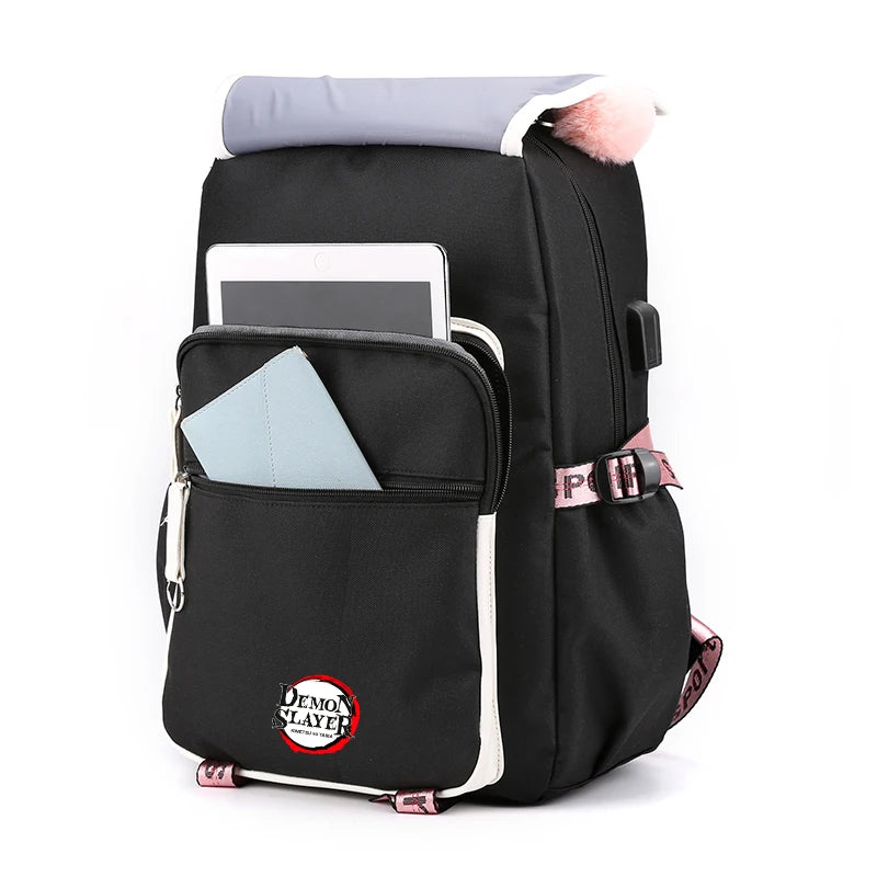 Demon Slayer – Nezuko Backpack Set (3 PCS)