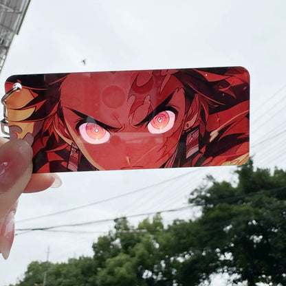 Demon Slayer Keychain – Rengoku Kyojuro Light-Effect Pendant